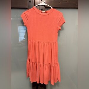See You Monday Pink Orange Casual Sundress